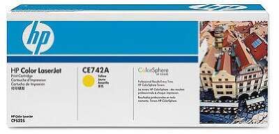 Картридж лазерный HP 307A CE742A желтый (7300стр.) для HP CLJ CP5225