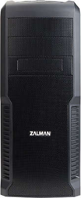 Корпус ZALMAN Z3 чёрный (без б,п) midiATX 2.03