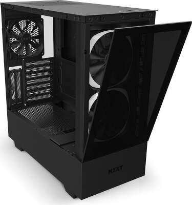Корпус NZXT H510 Elite Black, черный, ATX, Без БП (CA-H510E-B1)