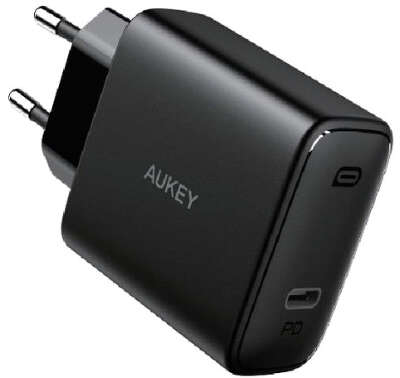 Зарядное устройство Aukey Swift USB-C PD 30 Вт, Black [PA-F2]