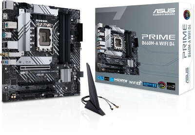Материнская плата mATX LGA1700 ASUS PRIME B660M-A WIFI D4