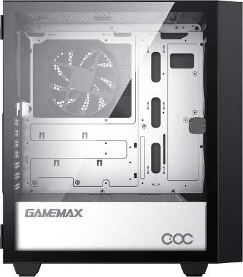 Корпус GameMax Brufen C3 BG, черный/серый, ATX, Без БП (Brufen C3 BG)