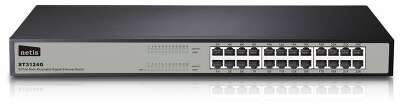 Коммутатор Netis ST3124G неуправляемый 19U