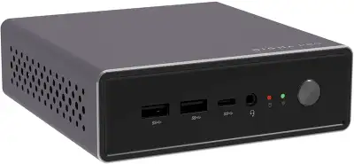 Неттоп Digma Pro Minimax U1 i3 1220P (1.5) 16Gb SSD512Gb UHDG Windows 11 Pro GbitEth WiFi BT 60W темно-серый/черный (DPP3-ADXW01)
