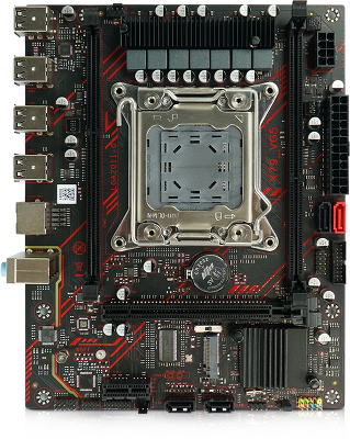 Материнская плата с процессором BaseTech X79M2 V4, Socket2011, Xeon E5-2650v2, mATX, Retail, Socket2011, 4xDDR3 (BT-X79M2-V4-2650V2)
