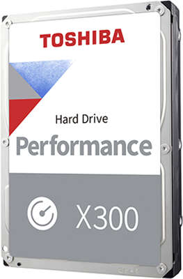 Жесткий диск SATA3 8Tb [HDWR180EZSTA] (HDD) Toshiba X300, 7200rpm, 256Mb