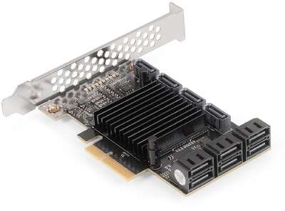 Exegate EX296208RUS Контроллер ExeGate EXE-510 (PCI-E x4, SATA3 6Gb/s, 10 int, ASMedia Chipset ASM1166)