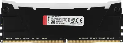 Память DDR4 16GB 3600MHz Kingston KF436C16RB12A/16 Fury Renegade RGB RTL Gaming PC4-28800 CL16 DIMM 288-pin 1.35В dual rank с радиатором Ret