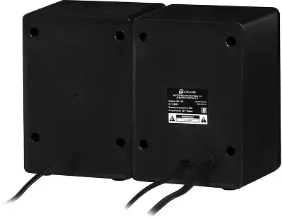 Колонки Оклик OK-126 2.0 черный 6Вт