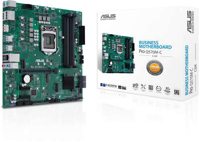 Материнская плата mATX LGA1200 ASUS PRO Q570M-C/CSM