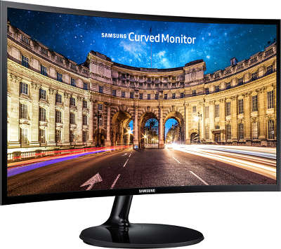 Монитор 27" Samsung C27F390FHI VA FHD D-Sub, HDMI