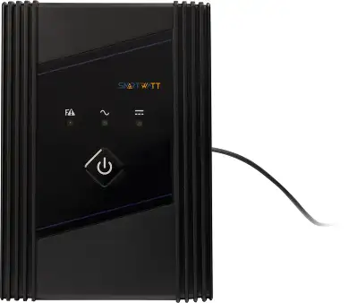 Источник бесперебойного питания Smartwatt Uni 500Вт 850ВА черный