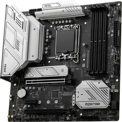 Материнская плата mATX LGA1700 MSI MAG B760M MORTAR