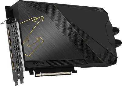 Видеокарта GIGABYTE NVIDIA nVidia GeForce RTX 4090 AORUS XTREME WATERFORCE 24Gb DDR6X PCI-E HDMI, 3DP