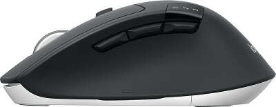 Мышь Logitech M720 Triathlon черный оптическая 1000dpi беспров. BT/Radio USB 6but (910-004791)