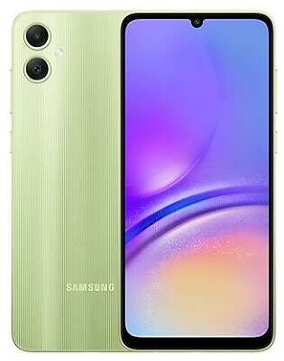 Смартфон Samsung Galaxy A05, MediaTek Helio G85, 4Gb RAM, 128Gb, зеленый (SM-A055FLGGMEA)