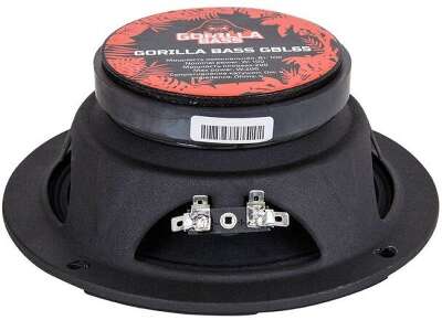 Колонки автомобильные Kicx Gorilla Bass GBL65 (без решетки) 200Вт 90дБ 4Ом 16.5см (6 1/2дюйм) (ком.:2кол.) широкополосные однополосные