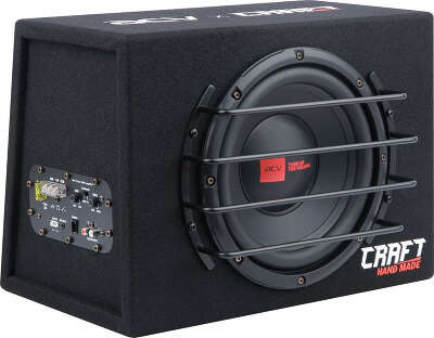 Сабвуфер автомобильный ACV CRAFT B10A 200Вт активный (25см/10