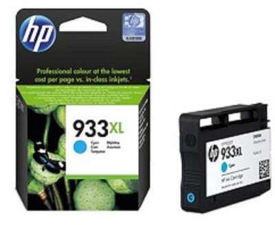 HP CN054AE Картридж №933XL, Cyan {Officejet 6100/6600/6700, Cyan}