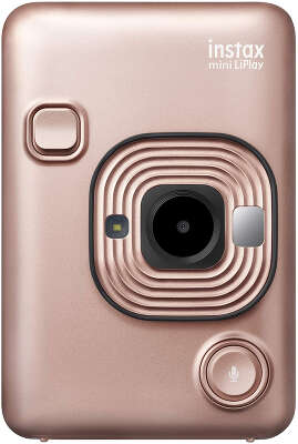 Цифровая фотокамера моментальной печати FujiFilm INSTAX.Mini Liplay Blush Gold