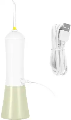 Ирригатор Kitfort КТ-2958-2 портатив. 4насад. зеленый/белый