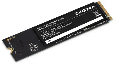 Накопитель SSD Digma PCIe 3.0 x4 256GB DGSM3256GP53T Mega P5 M.2 2280