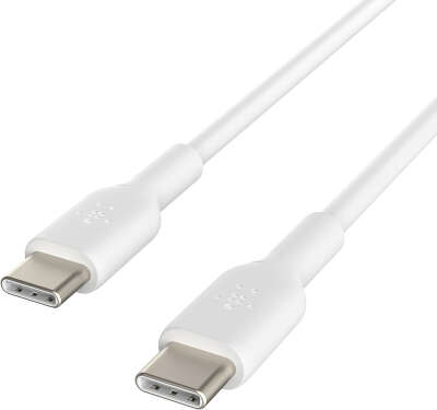 Кабель Belkin USB-C - USB-C , 1 м, White [CAB003bt1MWH]