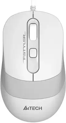 Клавиатура + мышь A4Tech Fstyler F1010 клав:белый/серый мышь:белый/серый USB Multimedia (F1010 WHITE)