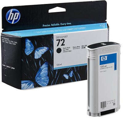 Картридж HP №72 DesignJet T1100/T610 Matte Black (130ml) (О) C9403A