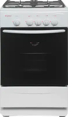 Плита Газовая Gefest CG 50М02 К73 белый (без крышки) реш.чугун