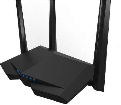 Маршрутизатор/ Tenda WiFi Router AC6 (WLAN 1.2Gbps, Dual-band 2.4GHz+5.1GHz, 802.11ac+3xLAN RG45 10/100+1xWAN GBL) 4x 5dBi ext Antenna