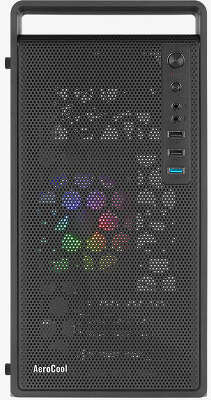 Корпус AeroCool CS-109, черный, mATX, Без БП (CS-109-G-BK-v1)