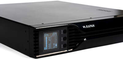 Источник бесперебойного питания Бастион 3000-Rack-In-4X9-E 2100Вт 3000ВА черный