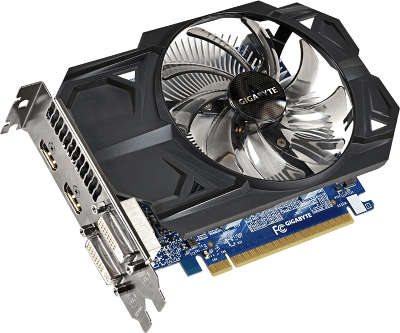 Видеокарта Gigabyte PCI-E GV-N75TOC-1GI nVidia GeForce GTX 750Ti 1024Mb GDDR5