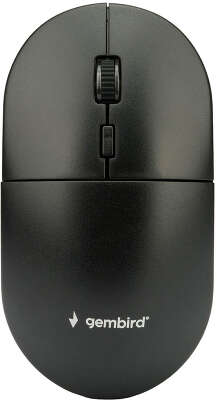 Комплект кл-ра+мышь беспров. Gembird KBS-6000, черный, 2.4ГГц, 1600 DPI, мини-приемник-USB