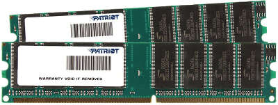 Набор памяти DDR-II DIMM 2x2Gb DDRPC6400 800 Patriot (PSD24G800K)