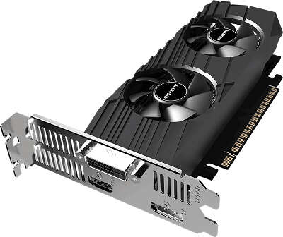 Видеокарта GIGABYTE nVidia GeForce GTX1650 OC Low Profile 4Gb DDR5 PCI-E DVI, HDMI, DP