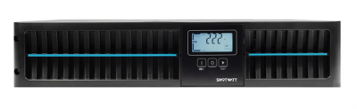 Источник бесперебойного питания SMARTWATT ИБП Онлайн, мощность 1000/900 ВА/Вт, стоечный/напольный, LCD дисплей, управляемые розетки, Shuko CEE7/4 - 2 шт. , IEC13 - 3 шт.