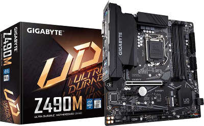 Материнская плата mATX LGA1200 GIGABYTE Z490M