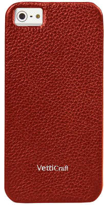 Чехол для iPhone 5/5S/SE Vetti Craft LeatherSnap, Red [IPO5LES1110109]