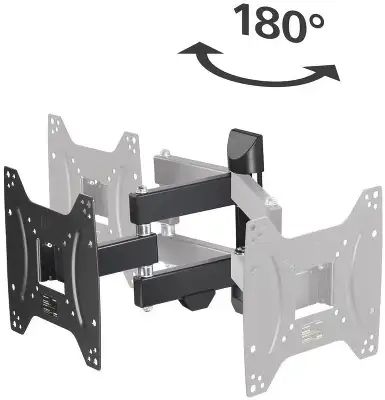 Кронштейн для телевизора Hama 00220822 черный 19