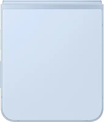 Смартфон Samsung SM-F741B Galaxy Z Flip 6 512Gb 12Gb голубой раскладной 3G 4G 1Sim 6.7" 1080x2640 Android 14 50Mpix 802.11 a/b/g/n/ac/ax NFC GPS GSM900/1800 GSM1900 Protect