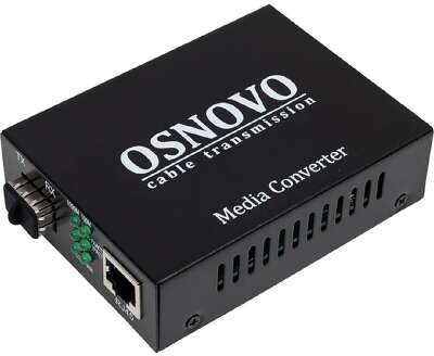 OMC-1000-11X Медиаконвертер Gigabit Ethernet 1xRJ45, 1xSFP.