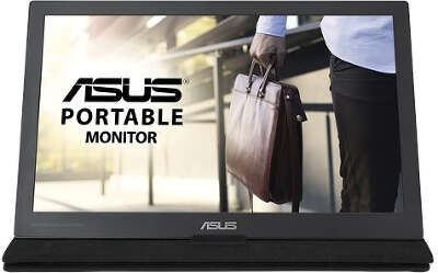 Монитор 15.6" ASUS MB169C+ IPS FHD, USB Type-C, USB-Hub, черный