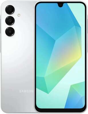 Смартфон Samsung Galaxy A16 SM-A165F 4/128Gb серебристый (SM-A165FZADCAC)