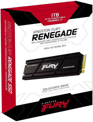 Твердотельный накопитель M.2 NVMe 1Tb Kingston Fury Renegade [SFYRSK/1000G] (SSD)