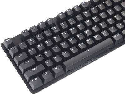 Клавиатура игровая Logitech G413 TKL SE черная, без цифрового блока, механические переключатели, белая подсветка, USB 1,8м, RTL