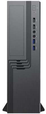 EL555BK PM-300ATX U3.0*2+U2*2+2*combo Audio: fan 9cm; intrusion switch  Slim Case [6141876]