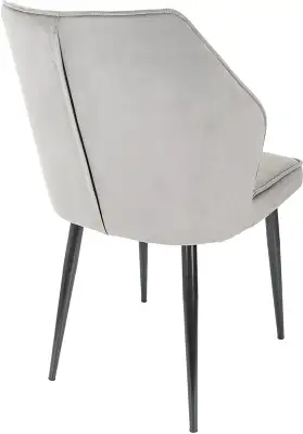 Стул для дома Бюрократ CH-K5_2 комплект 2шт т.серый Holland 18 металл черный на ножках (CH-K5_1/HL18_2)