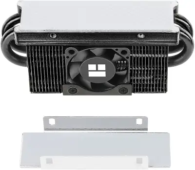Радиатор для SSD Thermalright HR-10-2280-PRO-BL черный алюминий Ret
